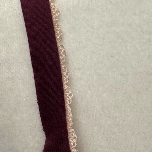 Victoria Secret. Body by Victoria Perfect Shape. 34DD burgundy. - Picture 3 of 9